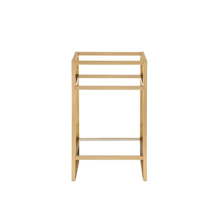 James Martin Vanities Boston 20in Single Console, Radiant Gold C105-V20-RGD